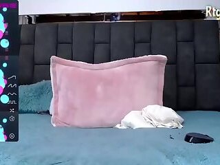 big boobs colombian shemale with tattoos toys ass and strokes dick on cam