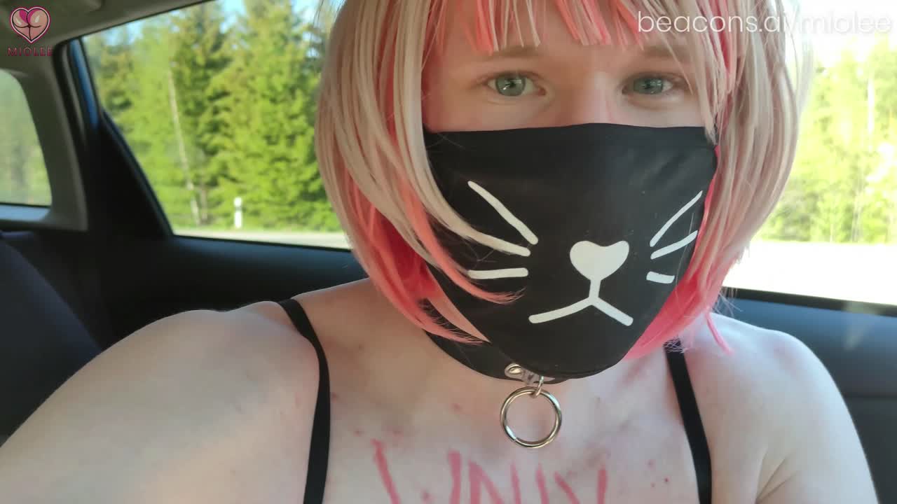 Flashing and Masturbating for Traffic got Caught and Cumshot